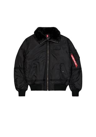 Alpha Industries Bomberjacke ALPHA INDUSTRIES B-15 III TT Two Tone, Herren, Gr. S, schwarz, Obermaterial: 100% Nylon, Futter: 100% Polyester, &Auml;rmelfutter: 100% Nylon, 