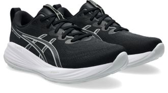 Asics Laufschuh ASICS GEL-CUMULUS 27, Herren, Gr. 41,5, schwarz (schwarz, concrete), Textil, Schuhe Laufschuh
