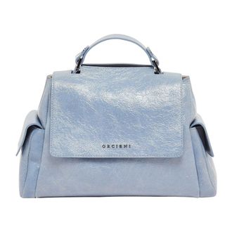 Orciani Handbags, female, Blue, Size: ONE SIZE Sveva Soft Small Bag