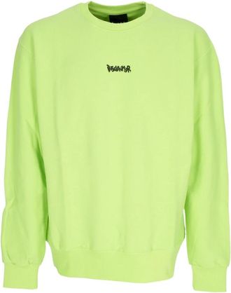 Disclaimer Climbed Sweatshirt - Heren - Sweatshirts - Groen - M - Katoen - Hoodies & sweatvesten
