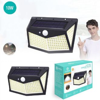 Trade Shop Trade Shop - Lampada Solare Fotovoltaico Sensore Luce 212led Esterno Giardino Faretto Tx-9501