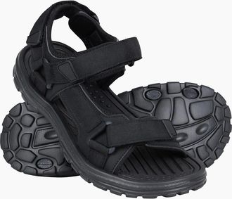 Mountain Warehouse Mens Mountain Warehouse Mens Crete Sandals - Black - Size: 12