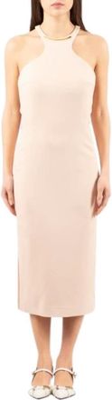 Elisabetta Franchi Mujer, Vestidos, Beige, Talla: M