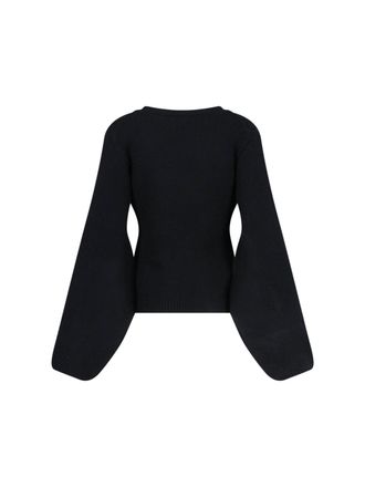 Khaite Womens Sweaters Black Cashmere