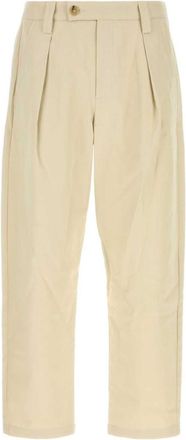 A.P.C. Beige Renato Gabardine Tailored Trousers