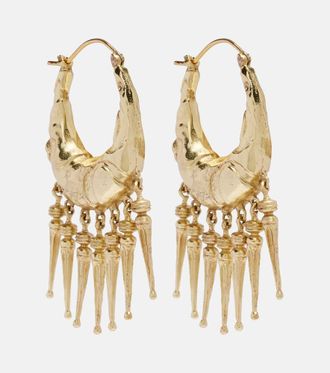 Alemais Le Jardin Spike hood earrings