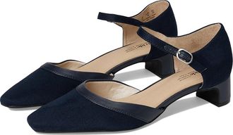 Life Stride Leighton Pump Shoes Womens Shoes Navy : 6.5 W (C), Faux Leather
