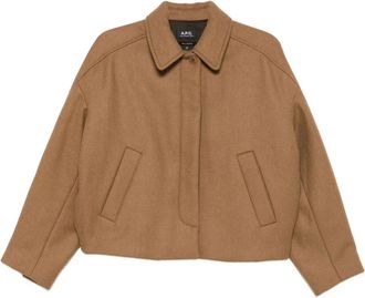 A.P.C. Giacca con tasche - Marrone