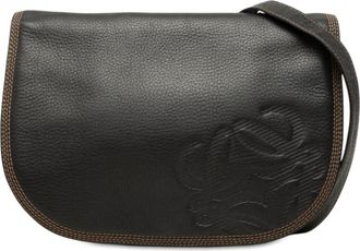 Loewe Pre-owned Loewe Leather Anagram Flap Crossbody Ladies VBXNIRIU09MT37TG