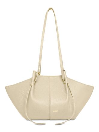 Yuzefi Womens Small Mochi Bag Ivory Shoulder