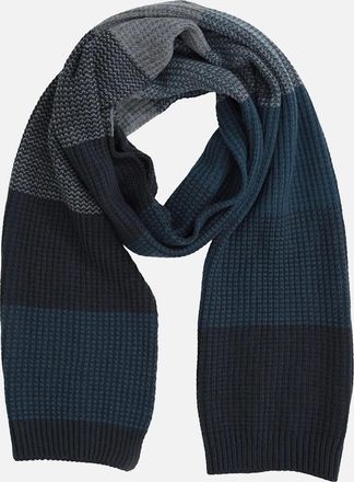 Mountain Warehouse Mens Mountain Warehouse Mens Mirka Knitted Scarf - Blue - Size: ONE size