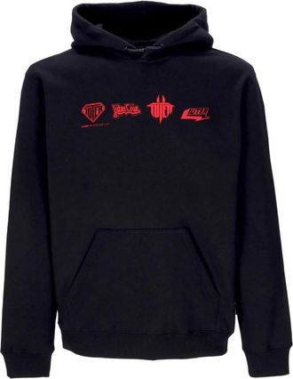 Iuter Zwarte Tijdloze Hoodie met Kangoeroezak - Heren - Hoodies - Zwart - XL - Katoen - Hoodies & sweatvesten