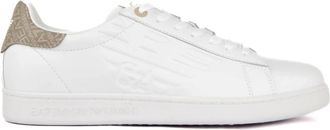 Emporio Armani Emporio Armani Ea7, Schoenen, Heren, Wit, 41 EU, Leer, Sneakers