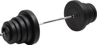 vidaXL Mancuerna Con Discos 90 Kg Vidaxl
