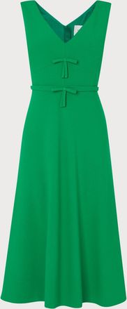 L.k. Bennett Womens Willow Dress, Green - Size 10 UK - Size 10 UK