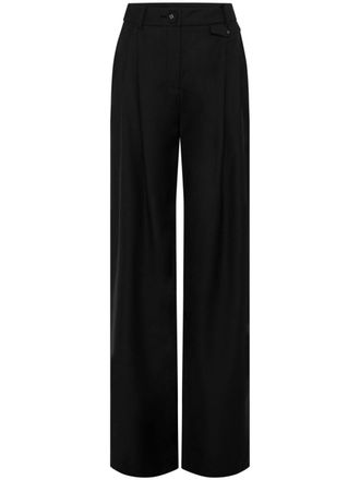 Anna Quan Wollen pantalon - Zwart