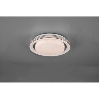 Reality L&aacute;mpara De Techo Moderna Atria Led Dimmer Effect Glitter Stars White Trio Lighting