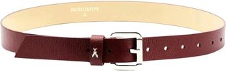 Patrizia Pepe Cintura a vita bassa con fibbia a rullo - - Accessories - Donna - Rosso - S