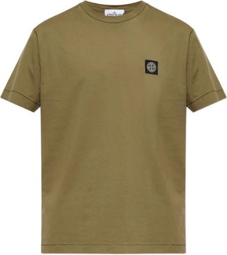 Stone Island Hombre, Camisetas, Verde, Talla: L