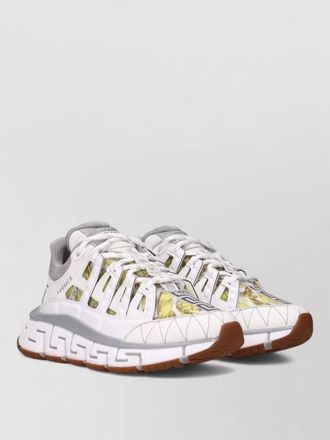 Versace leather low-top sneakers
