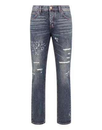 Philipp Plein Jeans Met Rechte Pijpen