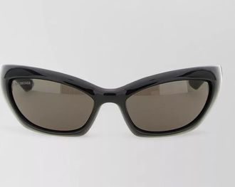 Balenciaga racer sunglasses rectangular frame tinted lenses