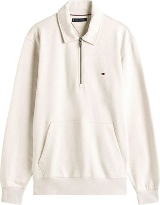 Tommy Hilfiger Polo con zip - Toni neutri