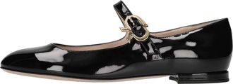 Gianvito Rossi Dames, Schoenen, Zwart, Maat: 38 EU Leer