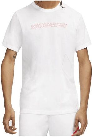 Nike Jordan Air Jordan 23 ENGINEERED Dri-FIT Quick Dry Casual Sports Short Sleeve White CJ6205-100