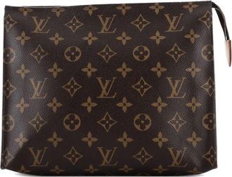 Louis Vuitton Toiletry Pouch Monogram Canvas 26 clutch bag - Bruin