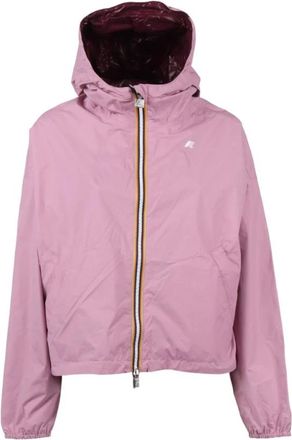 K-Way Laurette Plus. 2 Reversible Jacket - Dames - Zomerjassen - Paars - XS - Nylon - Jassen