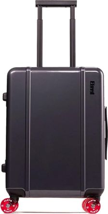 Floyd Grijze Harde Shell Koffer met Telescopisch Handvat - Dames - Handbagage koffer - Grijs - ONE Size - Koffers