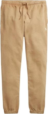 Polo Ralph Lauren Broeken, Heren, Bruin, L, Katoen, Pony Loup-Back Katoenen Joggingbroek