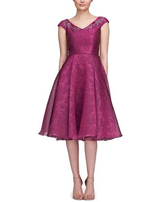 Theia Kit Bateau Neck Cocktail Dress