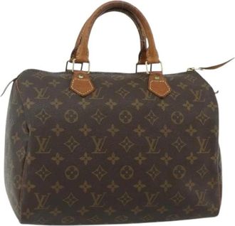 Louis Vuitton Pre-owned Handbags, female, Brown, Size: ONE SIZE Pre-owned Speedy 30 Hand Bag