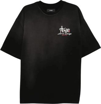 Amiri Camiseta MC - Heren - T-shirts - Zwart - L - Tops