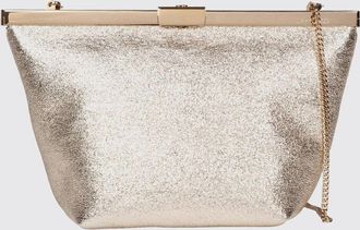 Jimmy Choo London Borsa a mano Ganache mini in pelle laminata con tracolla