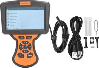 OEM Adecuado Para C&aacute;maras De Inspecci&oacute;n Endosc&oacute;pica Duraderas, Dise&ntilde;o Impermeable, Pantalla Dividida De Tres Lentes, Tubo Flexible Tipo Cuello De Cisne Pa