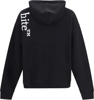 Off-white Vertical Bookish Hoodie - Black