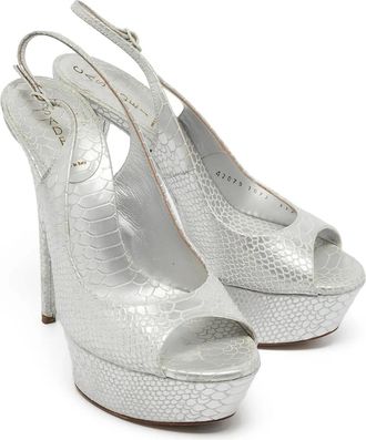 Casadei Sandali con plateau - Argento