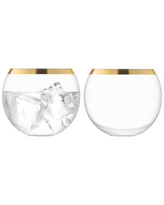 LSA International Lsa International Set Of 2 Luca Tumbler 11Oz