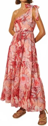 Kivari Freya Maxi Dress In Pink
