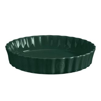 Emile Henry 9.5 Inch Deep Tart Dish in Cedar at Nordstrom