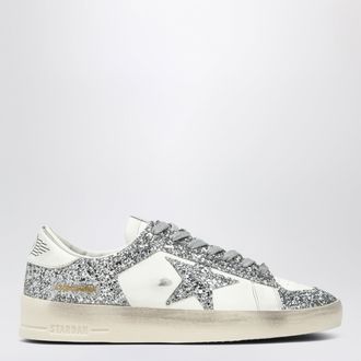 Golden Goose Sneakers Stardan bianca/argento glitter