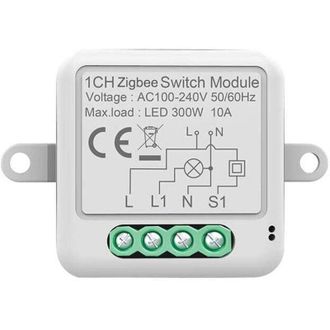 OEM M&oacute;dulo De Interruptor Remoto Tuya Smart Switch Zigbee, Interruptor Oculto Invisible Zero Fire Con Temporizador, Zigbee Zero Fire Unidireccional - Crez
