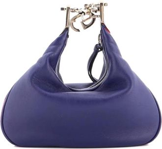 Gucci Attache Shoulder Bag Leather Small crossbody bag - Blauw