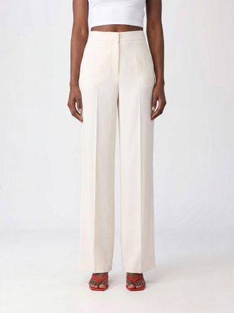 P.A.R.O.S.H. P. A.R. O.S. H. Pantaloni straight in cady a vita media