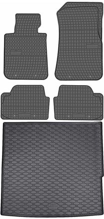 OEM Juego De Alfombrillas De Goma Para Coche Y Alfombrilla Para Maletero Para Bmw X1 E84 Suv (2009-2015)