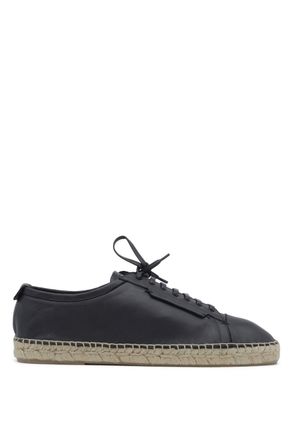 Emporio Armani NAPPA ESPADRILLE Size: 11, colour: BLACK