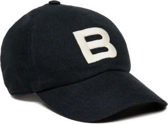 Bally logo-detail baseball cap - Black